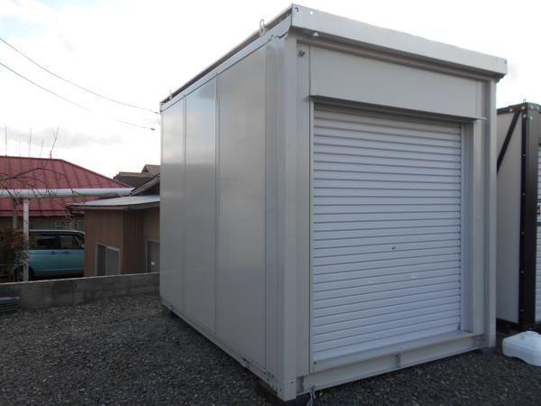 福島県福島店/展示場の中古ユニットハウス・プレハブ・コンテナハウスCT-32J(2.16坪)の本体の外観