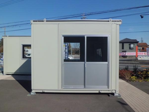 埼玉県北本店/展示場の中古ユニットハウス・プレハブ・コンテナハウスCT-32J(2.16坪)の本体の外観