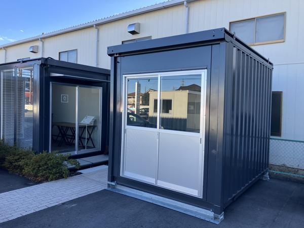 埼玉県北本店/展示場の中古ユニットハウス・プレハブ・コンテナハウスCT-32JG(2.16坪)の本体の外観