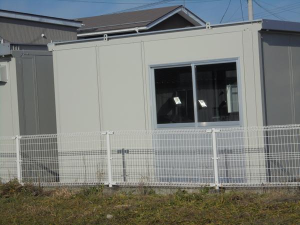 山形県天童店/展示場の中古ユニットハウス・プレハブ・コンテナハウスCT-41J(2.83坪)の本体の外観