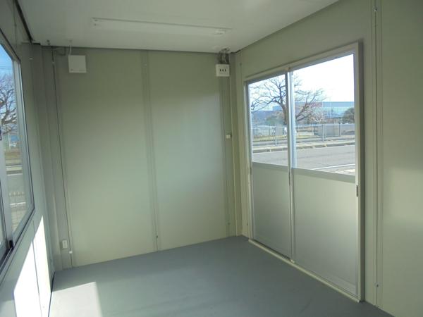 山形県天童店/展示場の中古ユニットハウス・プレハブ・コンテナハウスCT-41J(2.83坪)の本体の内観