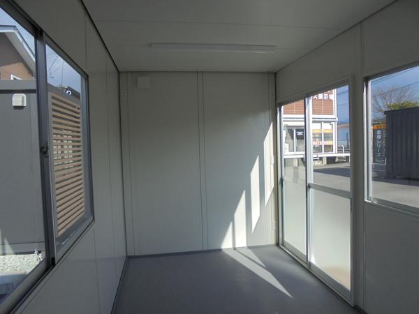 山形県天童店/展示場の新棟ユニットハウス・プレハブ・コンテナハウス47MSL(3.02坪)の本体の内観