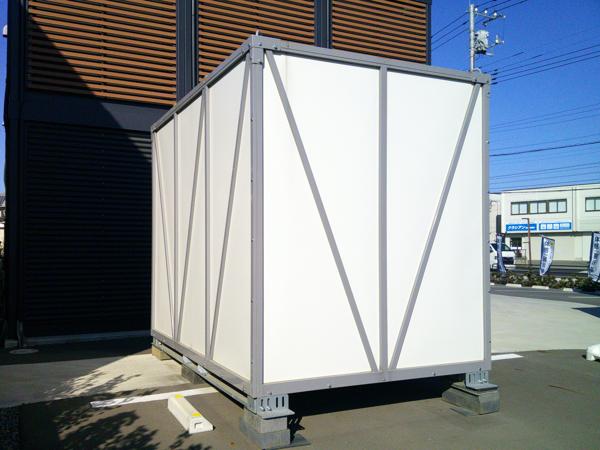埼玉県熊谷店/展示場の新棟ユニットハウス・プレハブ・コンテナハウスPanda3.0