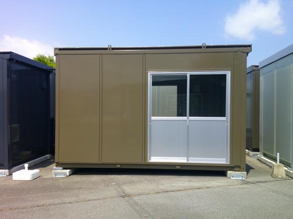 京都府木津川店/展示場の中古ユニットハウス・プレハブ・コンテナハウスCT-41J(2.83坪)の本体の外観
