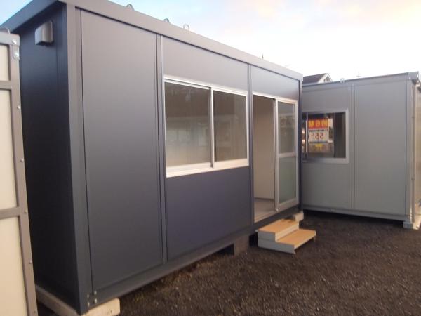 滋賀県滋賀店/展示場の新棟ユニットハウス・プレハブ・コンテナハウス47MSL(3.02坪)の本体の外観