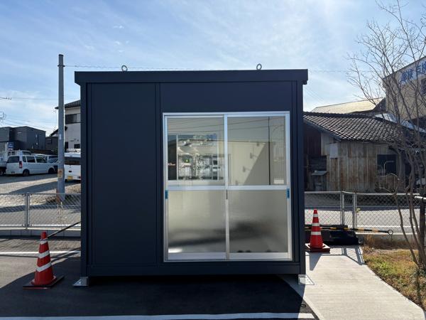 愛知県大府店/展示場の新棟ユニットハウス・プレハブ・コンテナハウス29MSL(1.84坪)の本体の外観