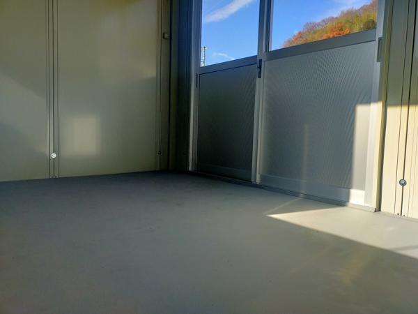 岡山県笠岡店/展示場の中古ユニットハウス・プレハブ・コンテナハウスCT-32J(2.16坪)の本体の内観