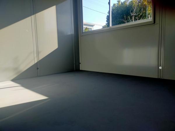 岡山県笠岡店/展示場の中古ユニットハウス・プレハブ・コンテナハウスCT-32J(2.16坪)の本体の内観