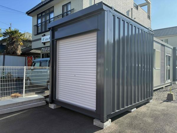 大分県大分東店/展示場の中古ユニットハウス・プレハブ・コンテナハウスCT-32JG(2.16坪)の本体の外観