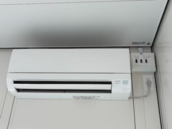 大分県大分東店/展示場の新棟ユニットハウス・プレハブ・コンテナハウス47MSL(3.02坪)の各設備のエアコン