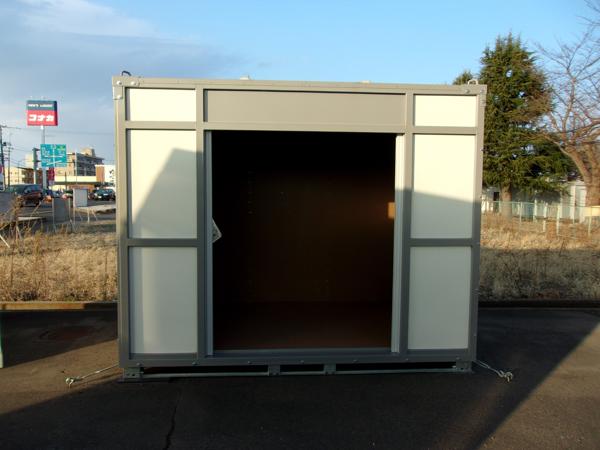 宮城県仙台営業所/展示場の新棟ユニットハウス・プレハブ・コンテナハウスPanda3.0 PS3K(1.60坪)の本体の外観