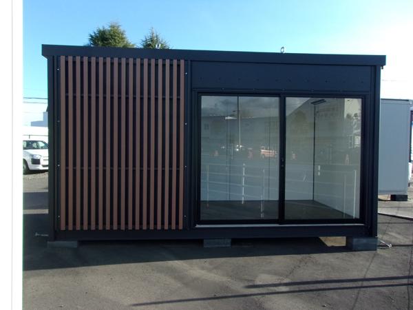 宮城県仙台営業所/展示場の新棟ユニットハウス・プレハブ・コンテナハウス47MSL EXTRA SPACE(3.02坪)の本体の外観