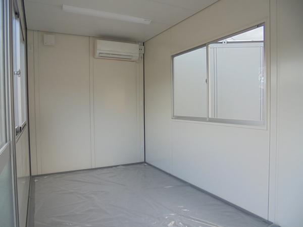 長野県上田総合展示場の新棟ユニットハウス・プレハブ・コンテナハウス47MSL(3.02坪)の本体の内観