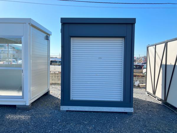 茨城県小美玉店/展示場の新棟ユニットハウス・プレハブ・コンテナハウス29MSL(1.84坪)の本体の外観