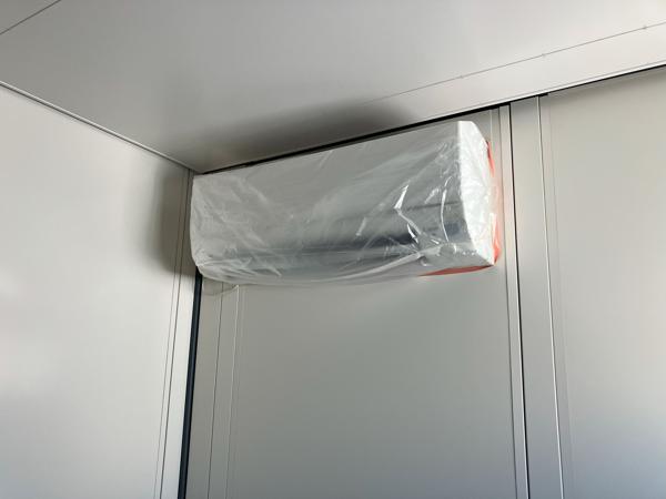 茨城県小美玉店/展示場の新棟ユニットハウス・プレハブ・コンテナハウス29MSL(1.84坪)の各設備のエアコン