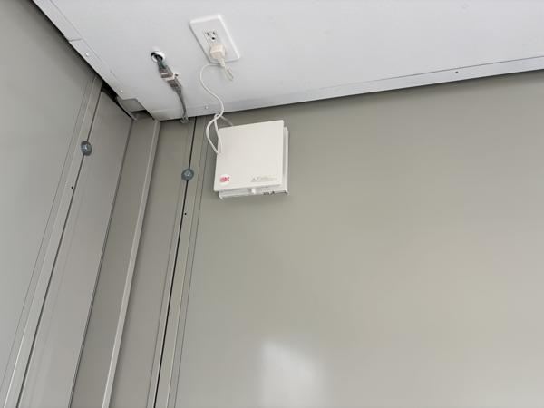 石川県小松店/展示場の中古ユニットハウス・プレハブ・コンテナハウスCT-41J(2.83坪)の各設備の換気扇