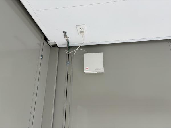 山梨県山梨出張所/総合展示場の中古ユニットハウス・プレハブ・コンテナハウスCT-41J(2.83坪)の各設備の換気扇