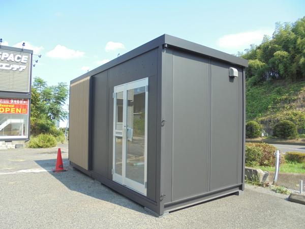 岡山県岡山営業所/展示場の新棟ユニットハウス・プレハブ・コンテナハウス47MSL(3.02坪)の本体の外観