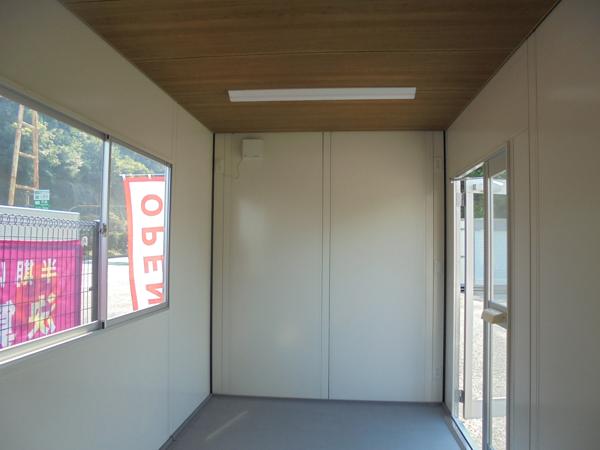 岡山県岡山営業所/展示場の新棟ユニットハウス・プレハブ・コンテナハウス47MSL(3.02坪)の本体の内観