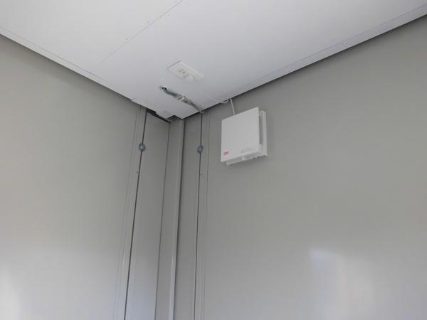 埼玉県春日部総合展示場の中古ユニットハウス・プレハブ・コンテナハウスCT-32J(2.16坪)の各設備の換気扇