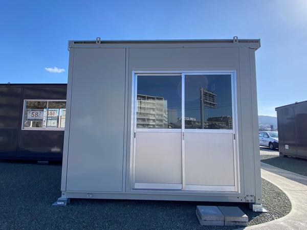 福岡県宗像店/展示場の中古ユニットハウス・プレハブ・コンテナハウスCT-32J(2.16坪)の本体の外観