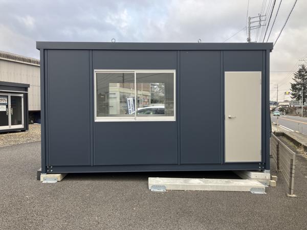 愛媛県新居浜店/展示場の新棟ユニットハウス・プレハブ・コンテナハウス47MSL(3.02坪)の本体の外観
