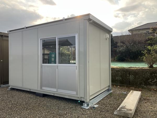 愛媛県新居浜店/展示場の中古ユニットハウス・プレハブ・コンテナハウスCT-41J(2.83坪)の本体の外観