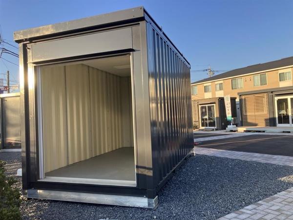 群馬県伊勢崎バイパス店/展示場の中古ユニットハウス・プレハブ・コンテナハウスCT-41JG(2.83坪)の本体の外観