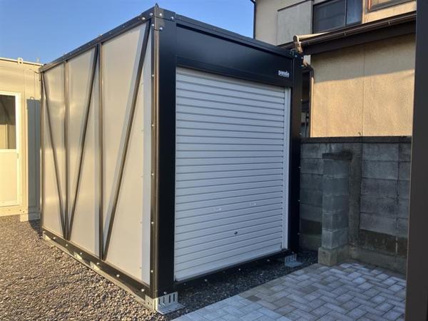 群馬県伊勢崎バイパス店/展示場の新棟ユニットハウス・プレハブ・コンテナハウスPanda3.0 PS3T(1.78坪)の本体の外観