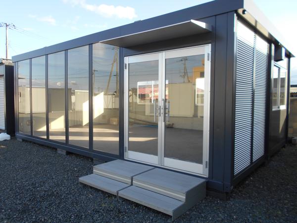 福島県福島店/展示場の中古ユニットハウス・プレハブ・コンテナハウスCT-72J(9.89坪)の本体の外観