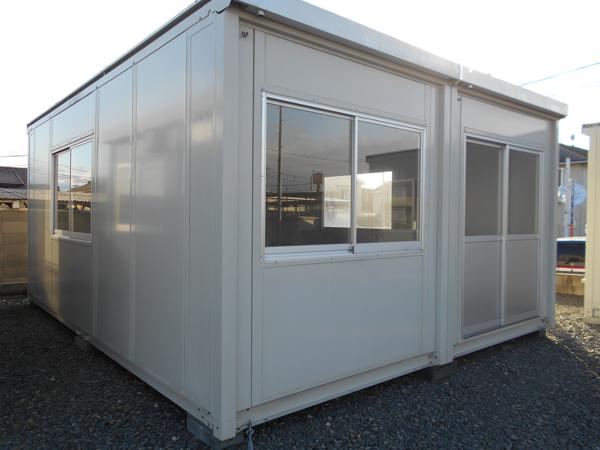 福島県福島店/展示場の中古ユニットハウス・プレハブ・コンテナハウスCT-54J(7.79坪)の本体の外観