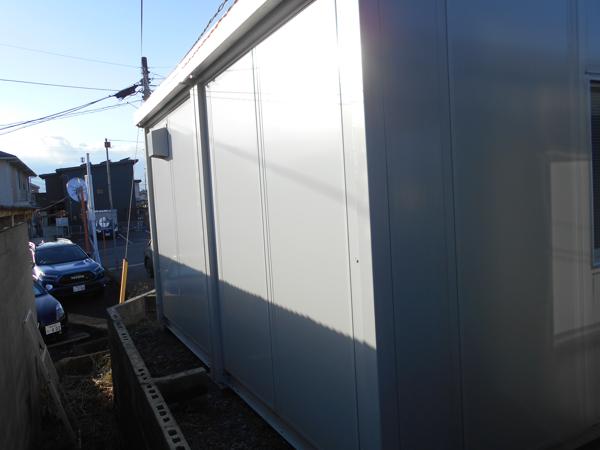 福島県福島店/展示場の中古ユニットハウス・プレハブ・コンテナハウスCT-54J(7.79坪)の本体の外観