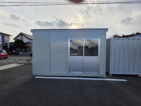 山梨県富士吉田店/展示場の中古ユニットハウス・プレハブ・コンテナハウスCT-41J(2.83坪)の本体の外観