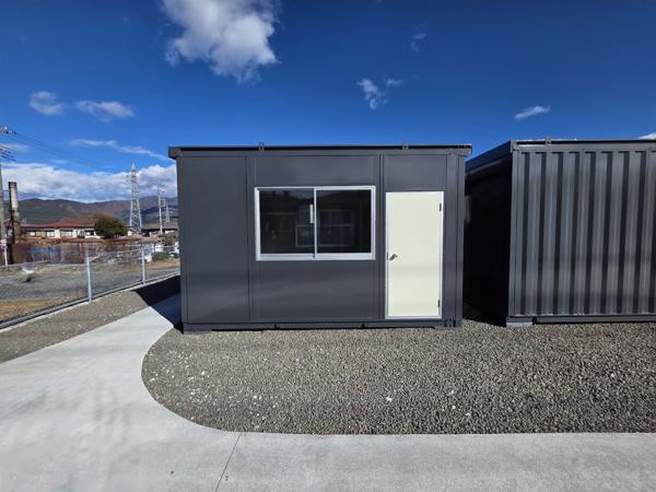 山梨県富士吉田店/展示場の中古ユニットハウス・プレハブ・コンテナハウスCT-41J(2.83坪)の本体の外観