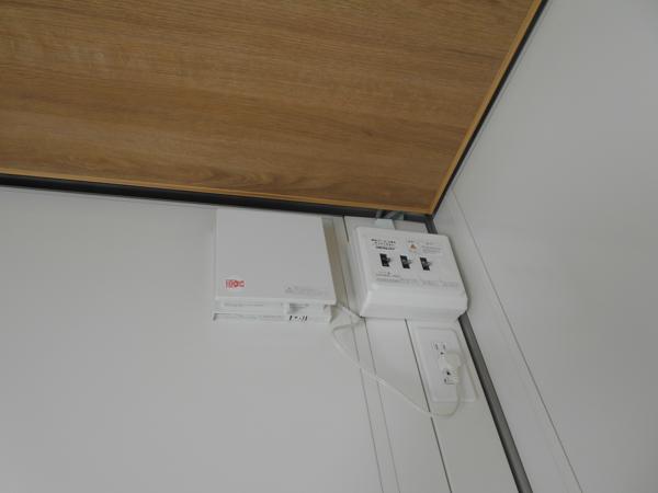 宮城県仙台茂庭店/展示場の新棟ユニットハウス・プレハブ・コンテナハウス47MSL(3.02坪)の各設備の分電盤