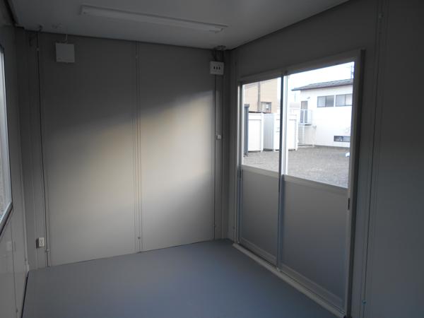 福島県福島店/展示場の中古ユニットハウス・プレハブ・コンテナハウスCT-41J(2.83坪)の本体の内観