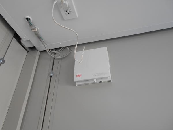 福島県福島店/展示場の中古ユニットハウス・プレハブ・コンテナハウスCT-32J(2.16坪)の各設備の換気扇