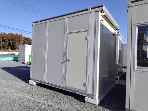 茨城県小美玉店/展示場の中古ユニットハウス・プレハブ・コンテナハウスCT-32J(2.16坪)の本体の外観