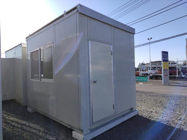 茨城県小美玉店/展示場の中古ユニットハウス・プレハブ・コンテナハウスCT-32J(2.16坪)の本体の外観