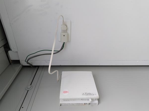 茨城県小美玉店/展示場の中古ユニットハウス・プレハブ・コンテナハウスCT-32J(2.16坪)の各設備の換気扇