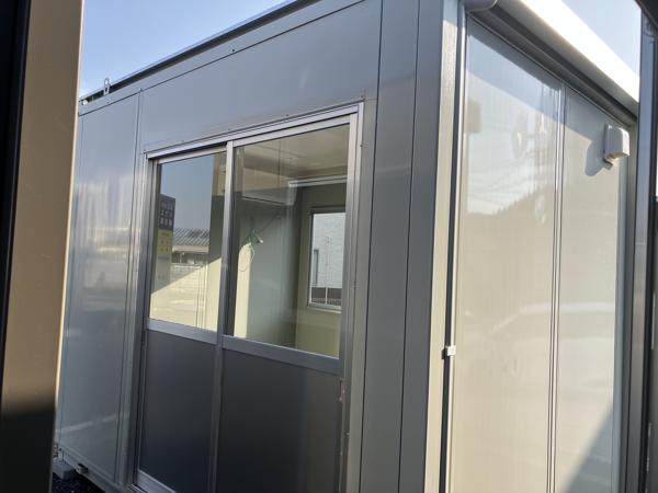 福岡県行橋店/展示場の中古ユニットハウス・プレハブ・コンテナハウスCT-32J(2.16坪)の本体の外観
