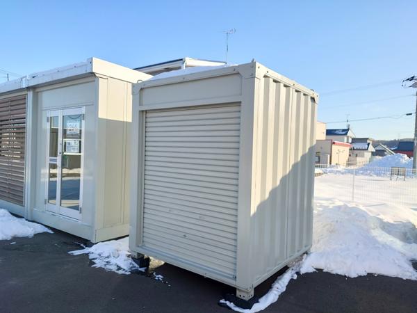 北海道帯広店/展示場の中古ユニットハウス・プレハブ・コンテナハウスGORILLA(0.94坪)の本体の外観