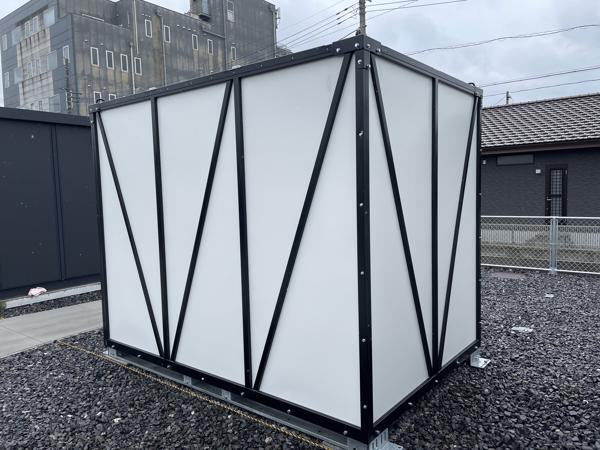 茨城県神栖店/展示場の新棟ユニットハウス・プレハブ・コンテナハウスPanda3.0