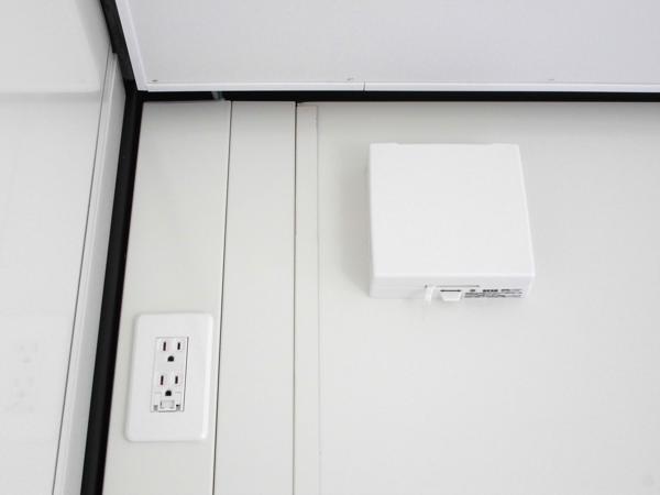 新潟県新潟出張所/総合展示場の新棟ユニットハウス・プレハブ・コンテナハウス47MSL(3.02坪)の各設備の給気口