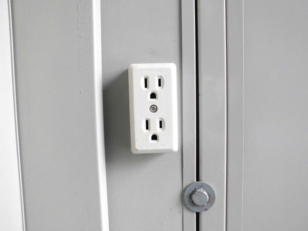 新潟県新潟出張所/総合展示場の中古ユニットハウス・プレハブ・コンテナハウスCT-41J(2.85坪)の各設備のコンセント