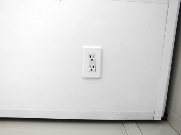 新潟県新潟出張所/総合展示場の中古ユニットハウス・プレハブ・コンテナハウスCT-41J(2.85坪)の各設備のコンセント