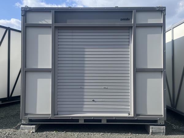福岡県福岡東店/展示場の新棟ユニットハウス・プレハブ・コンテナハウスPanda3.0 PS3K(1.60坪)の本体の外観