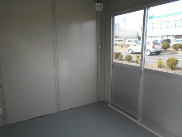 福島県福島店/展示場の中古ユニットハウス・プレハブ・コンテナハウスCT-32J(2.16坪)の本体の内観