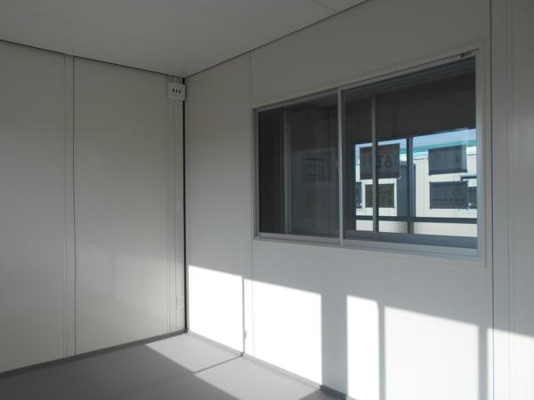 福島県福島店/展示場の新棟ユニットハウス・プレハブ・コンテナハウス38MSL(2.43坪)の本体の内観