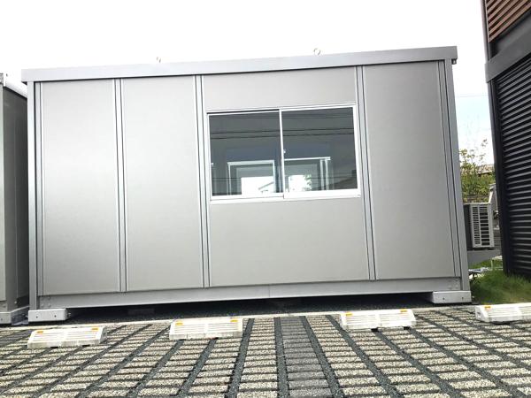 岩手県盛岡営業所/総合展示場の新棟ユニットハウス・プレハブ・コンテナハウス47MSL(3.02坪)の本体の外観